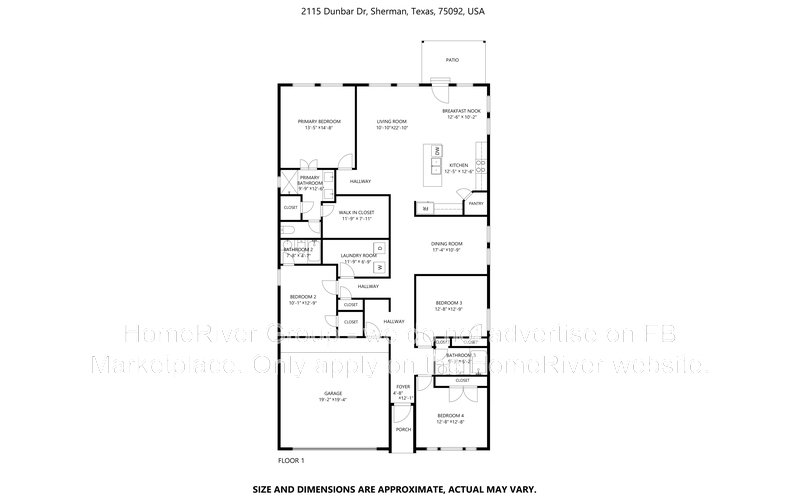 4 BR Home | Refrigerator, Washer, and Dryer | Covered Patio property image