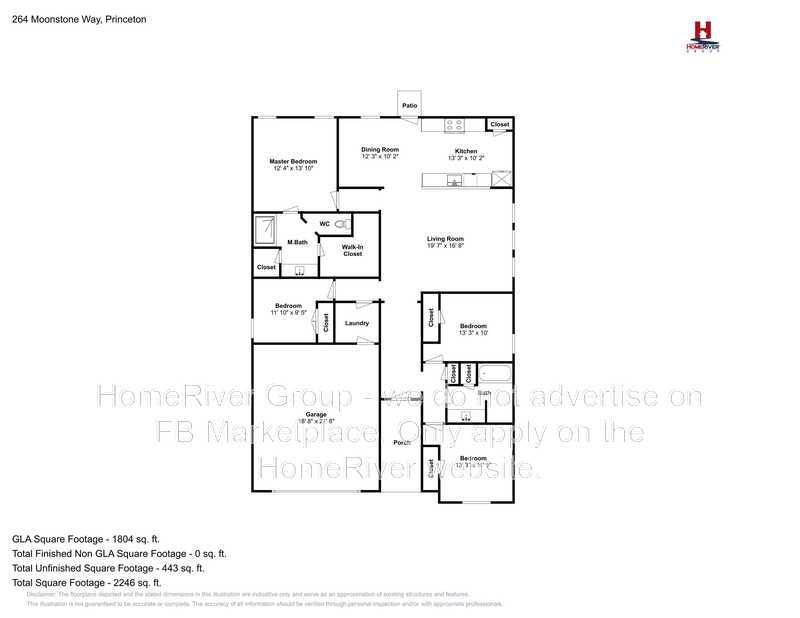 Modern 4-Bed Princeton Home with Granite Counters &amp; Open Layout property image