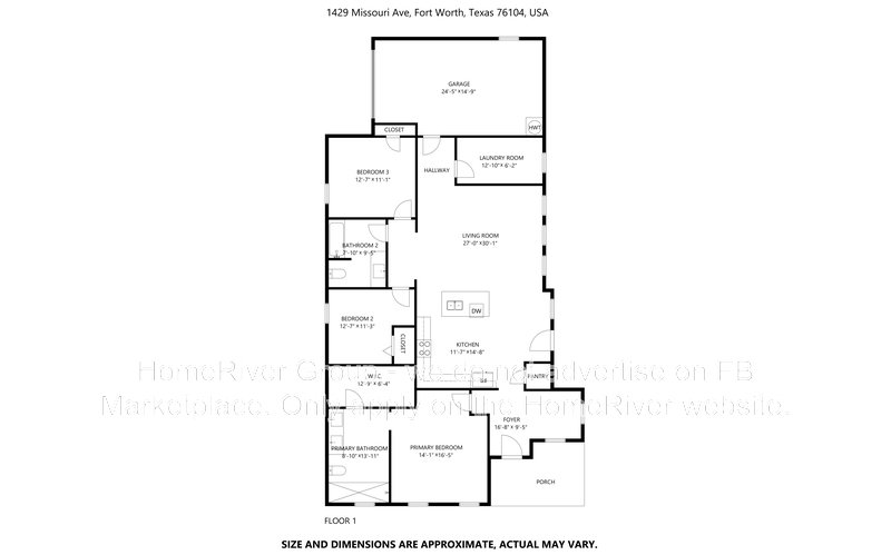 3 BR Home | Quartz Counters | Refrigerator | property image