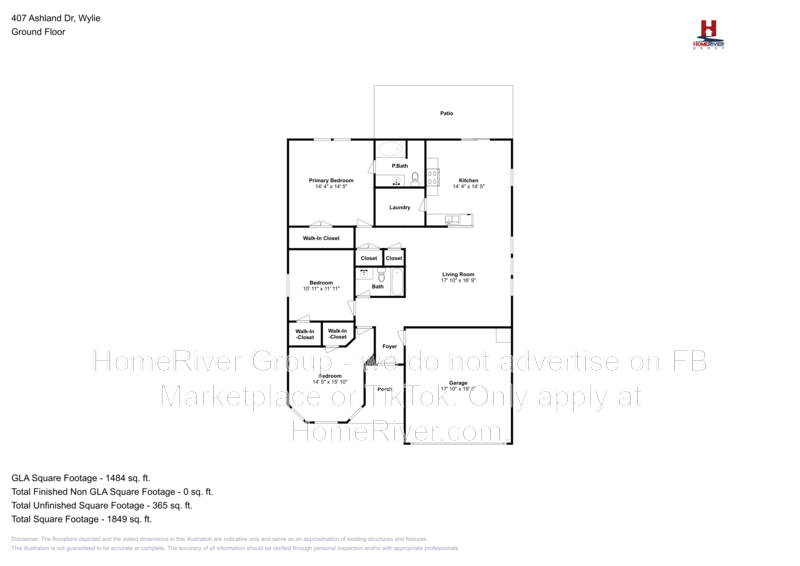 Beautiful 3 Bedroom Home in Wylie w/ W/D &amp; Refrigerator included! property image