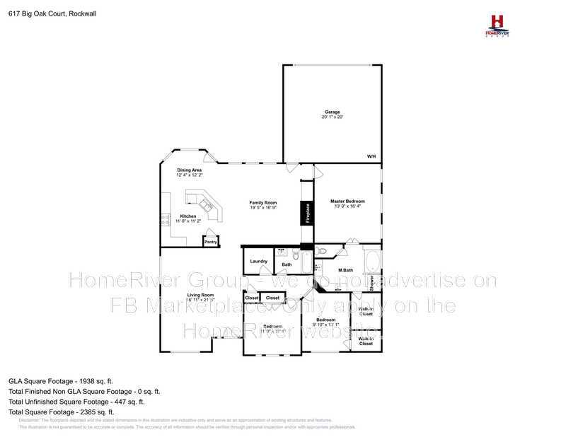 3 BR, 2 BA Home | Community Pool | Fireplace | Classic Kitchen property image