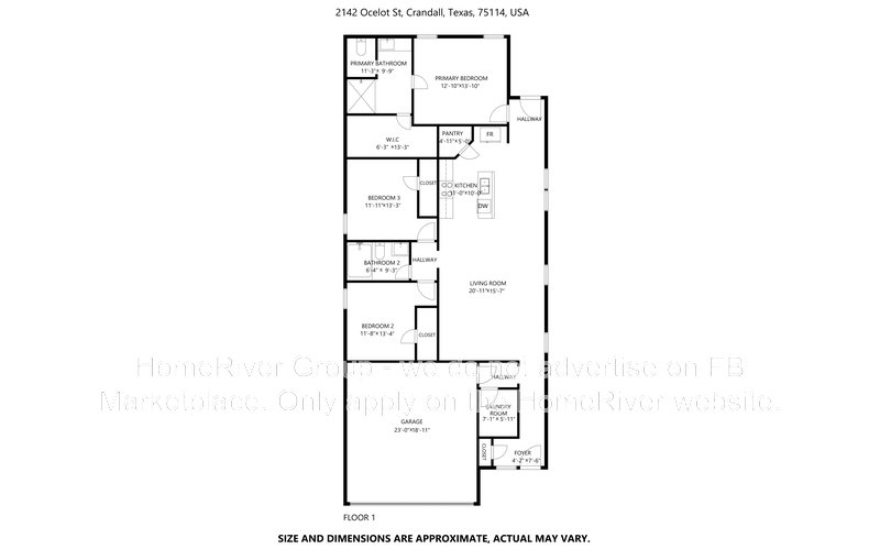 Spacious 3BR Home | Covered Patio | 2-Car Garage | FRIDGE. property image