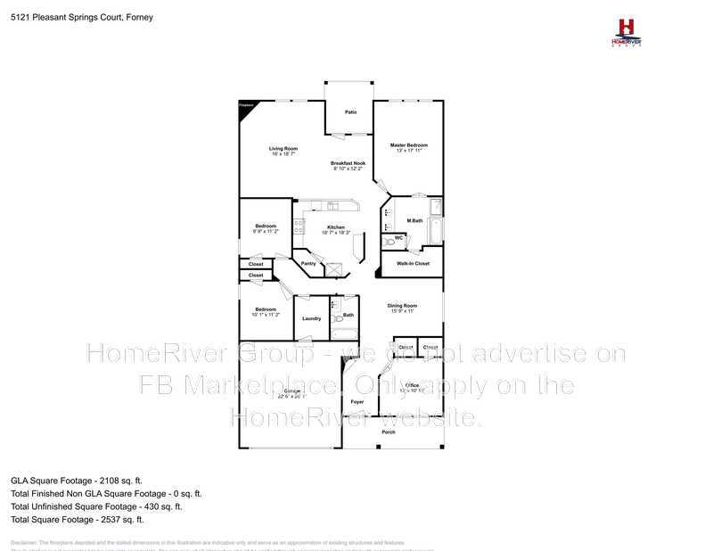 4 Bedroom, 2 Bath in Clements Ranch property image