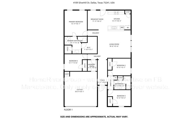 Available now! 4109 Silverhill Drive, Dallas, TX 75241 property image