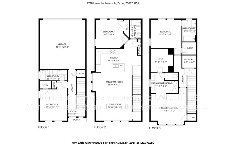 4 BD Townhome | Move-In Ready | Garage property image