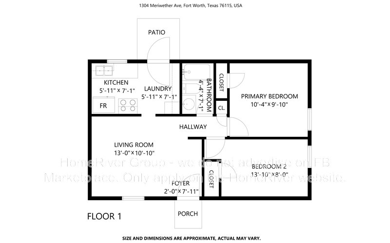 Cozy 2BR Duplex | FRIDGE | No Carpet. property image