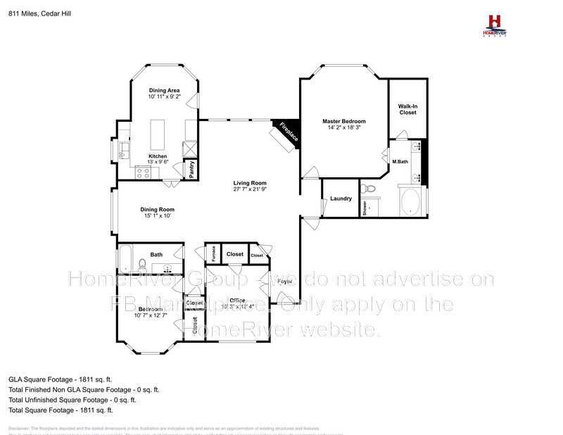 Spacious Single-Story Cedar Hill Home | Modern LVP | Garden Tub property image