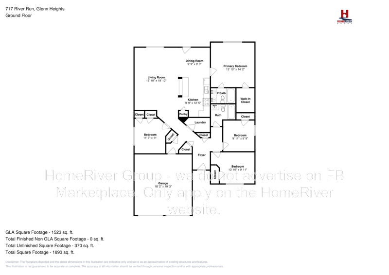 Spacious 4-Bed Glenn Heights Home with Garden Tub & Sprinkler System property image