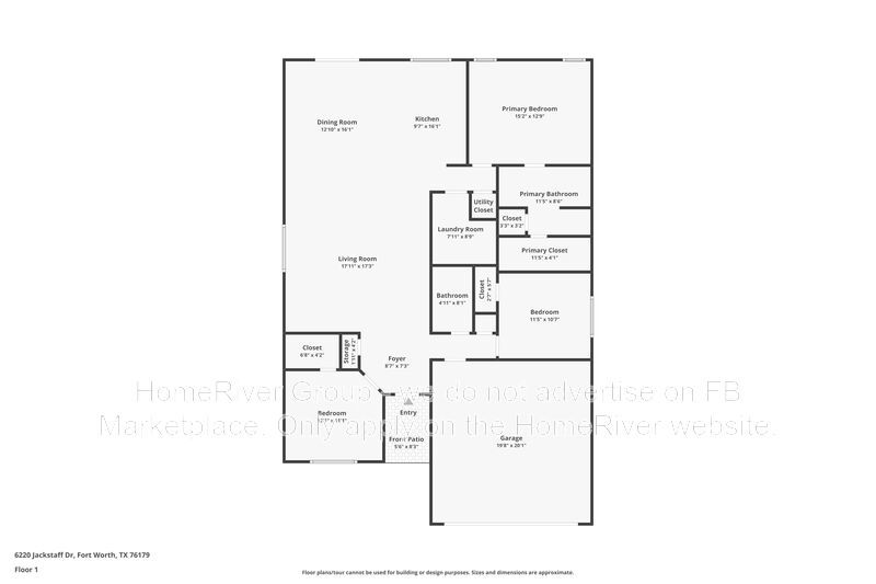 Charming 3/2 with Open Floor Plan | Huge Covered Patio | Pet Friendly property image