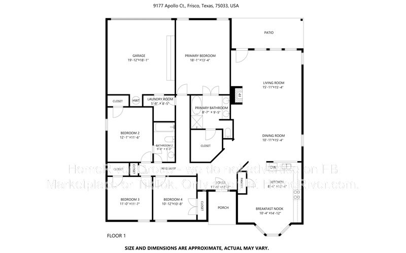 Frisco ISD - Corner Lot with Large Backyard, Jacuzzi tub property image