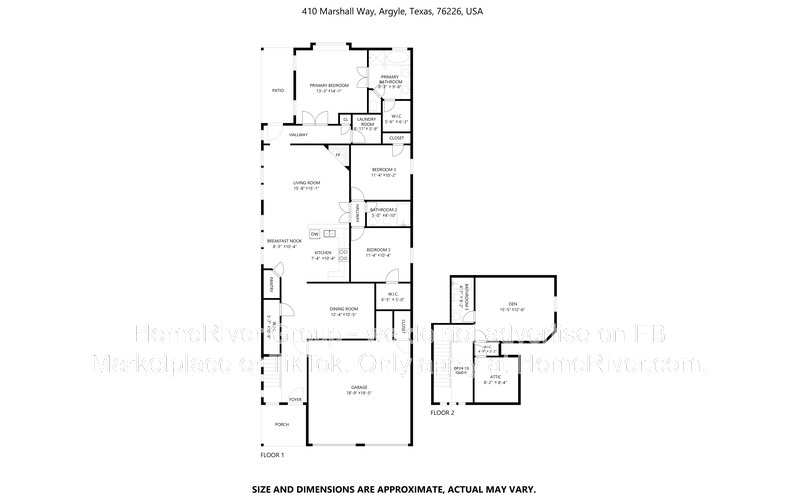 4 BR Home | Lantana Golf Course | Fireplace property image