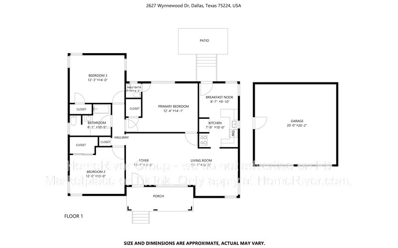 Spacious Yard | Covered Porch | New Paint | Dallas ISD property image