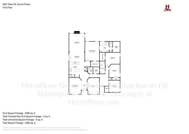 charming 4-bedroom, 2.5-bathroom home in Grand Prairie property image